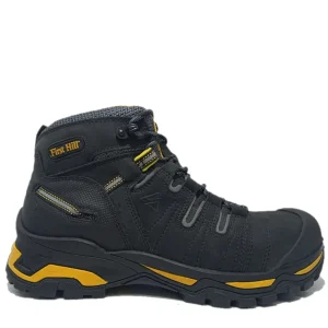 Botas Cincinnati IronForce First Hill Industrial Para Hombre / Negro Amarillo