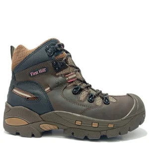 Botas Denver PowerStep First Hill Industrial Para Mujer / Café